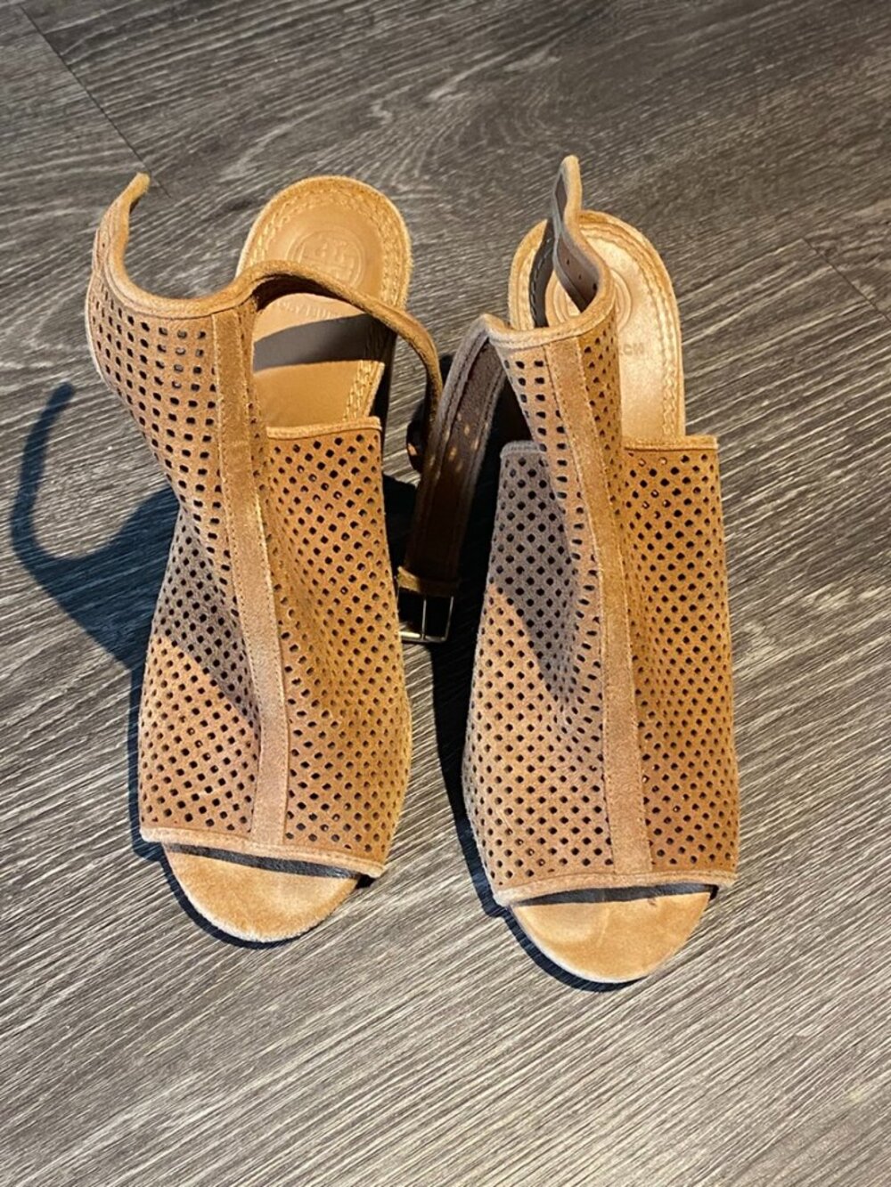 Tory Burch Suede Wedges